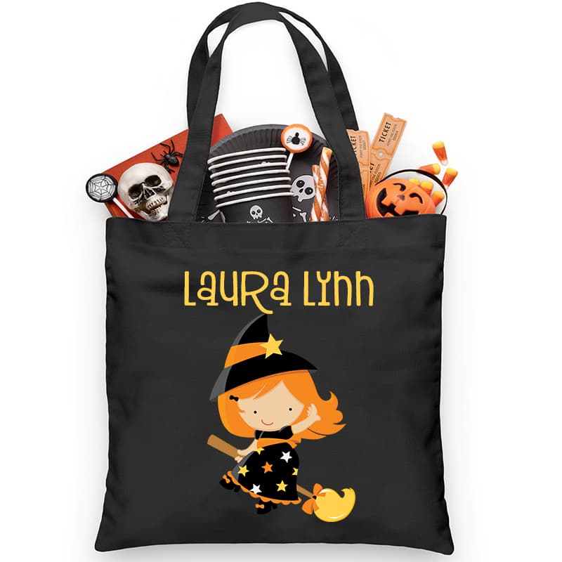 Sweet Witch Trick or Treat Bag - Petite & Sassy Designs