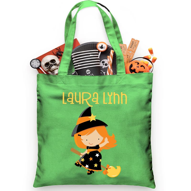 Sweet Witch Trick or Treat Bag - Petite & Sassy Designs