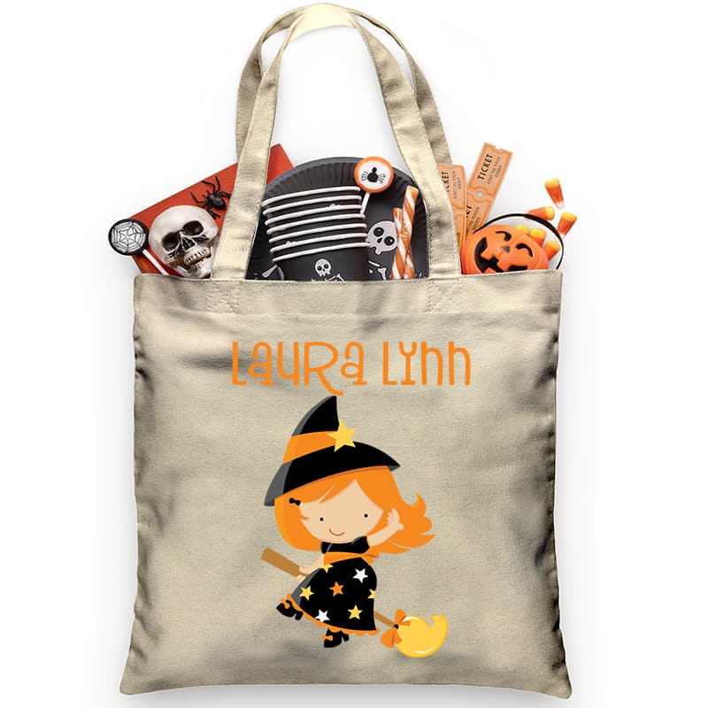 Sweet Witch Trick or Treat Bag - Petite & Sassy Designs