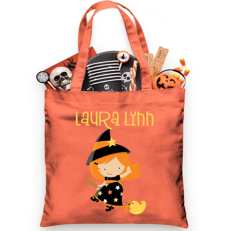 Sweet Witch Trick or Treat Bag - Petite & Sassy Designs