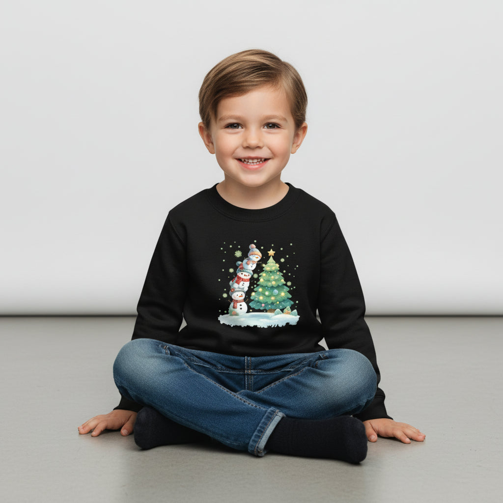 Christmas Snowman Sweatshirt - Petite & Sassy Designs