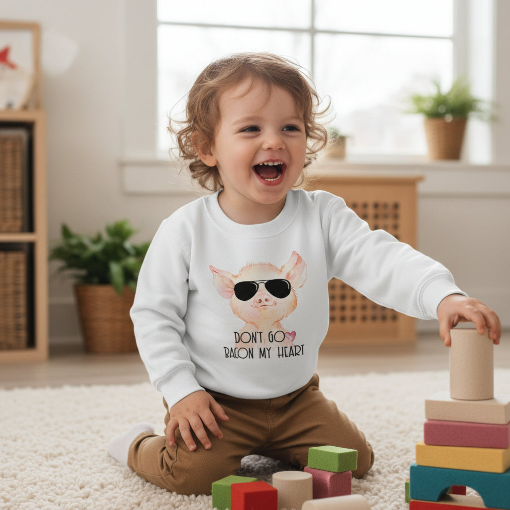 Don't Go Bacon My Heart Heart Pullover