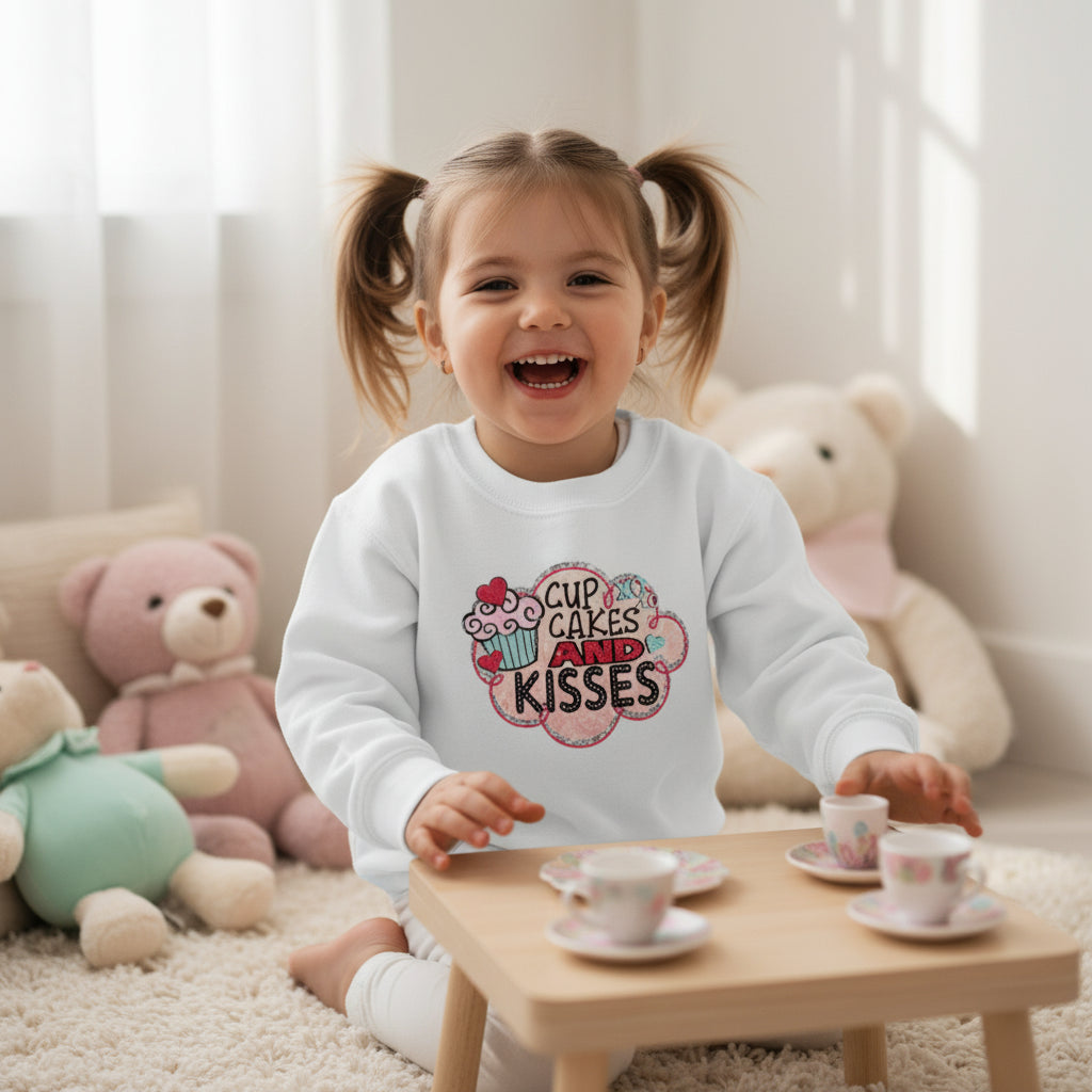Cupcakes and Kisses Sweatshirt