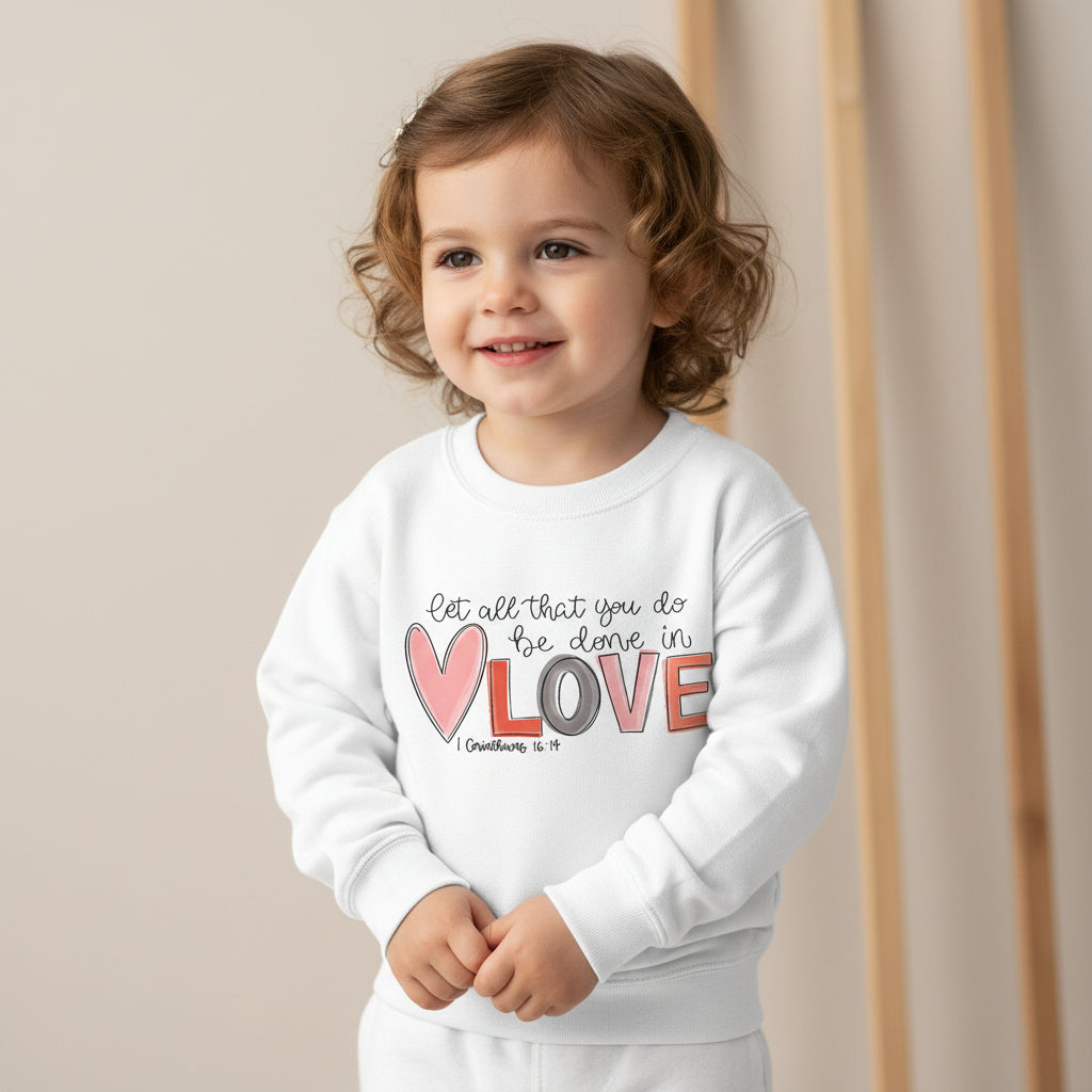 Let all that you do be done in love