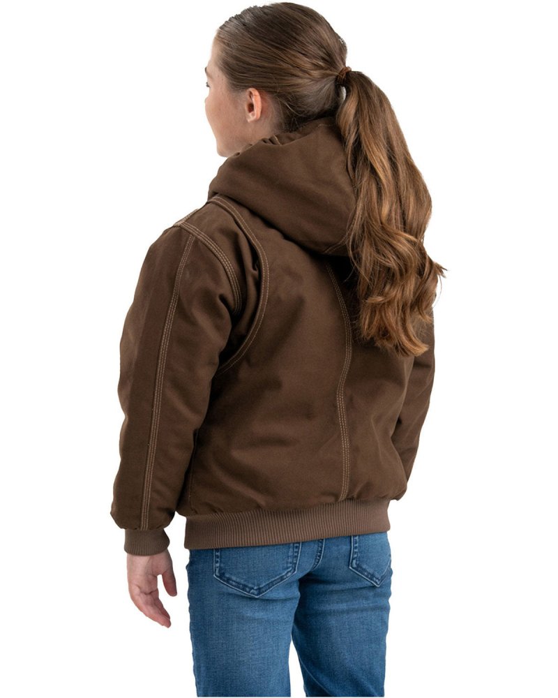 Youth Softstone Duck Hoodie Jacket - Petite & Sassy Designs