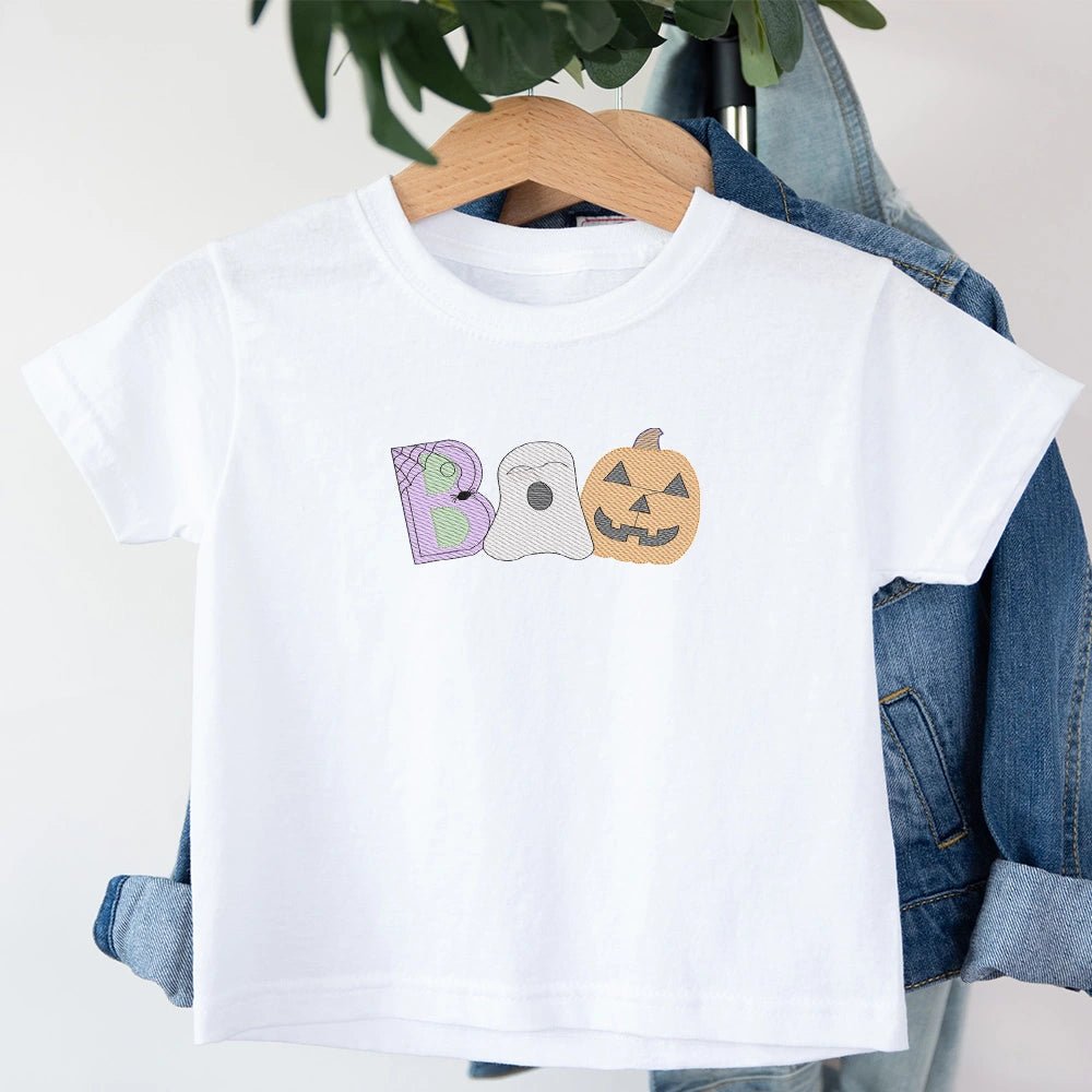 Boo Ghost and Pumpkin - Petite & Sassy Designs