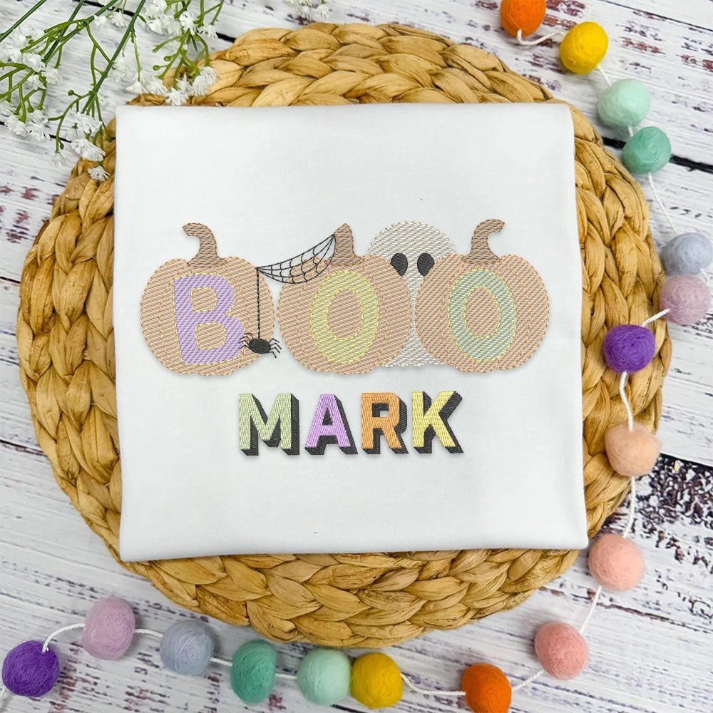 Boo Pumpkins - Sublimated - Petite & Sassy Designs