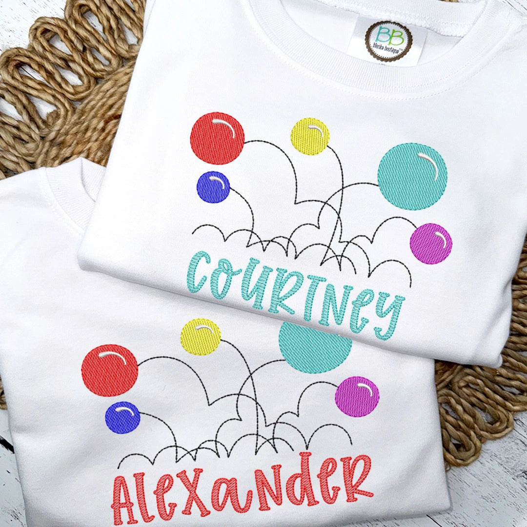 Bouncing Balls Tee - Petite & Sassy Designs