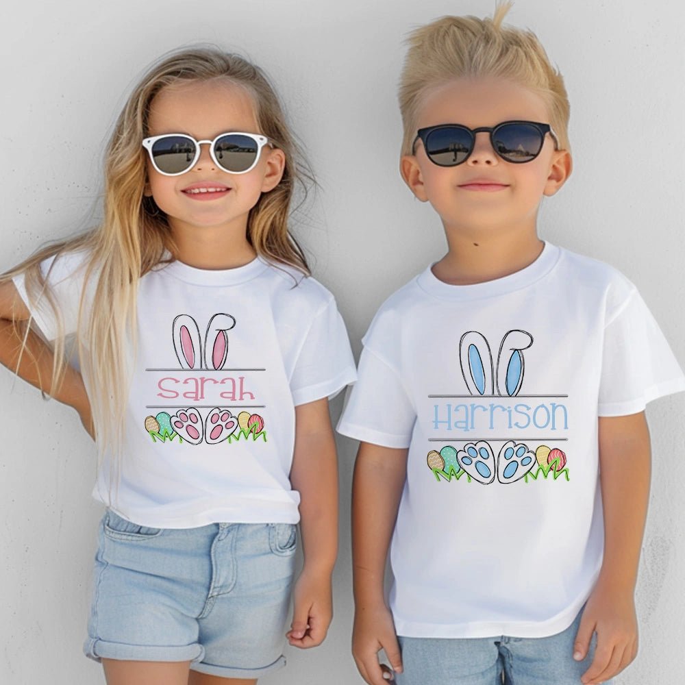 Bunny Personalized Easter Shirt - Petite & Sassy Designs