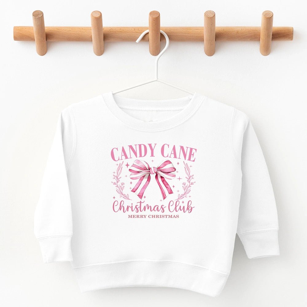 Candy Cane Christmas Club Sweatshirt - Petite & Sassy Designs