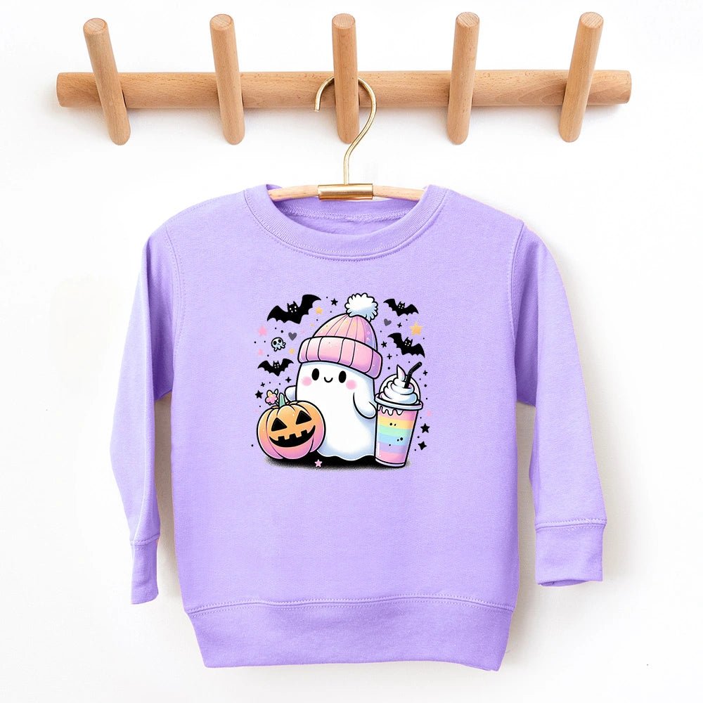 Coffee Ghost Sweatshirt - Petite & Sassy Designs