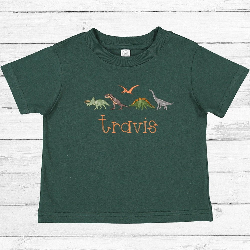 Personalized Dino Back to School Shirt - Petite & Sassy Designs