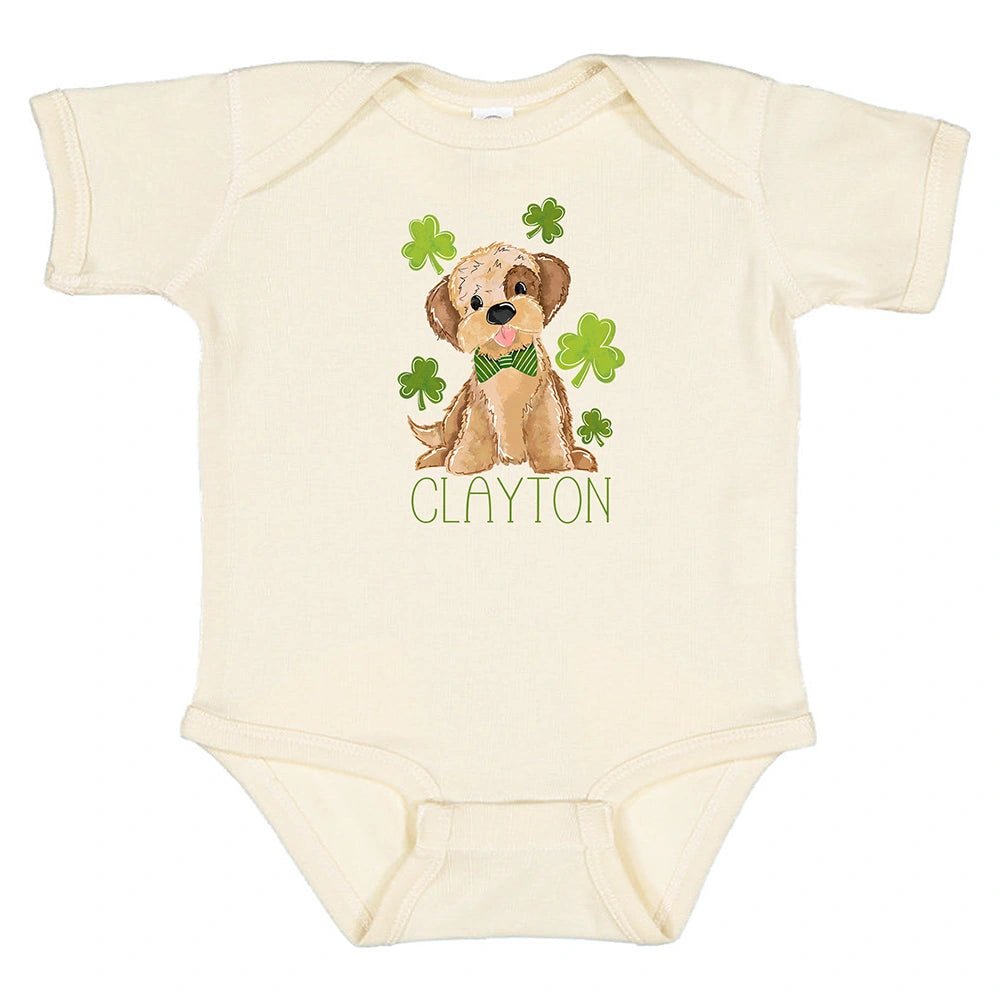 Clover Dog Infant Bodysuit - Petite & Sassy Designs