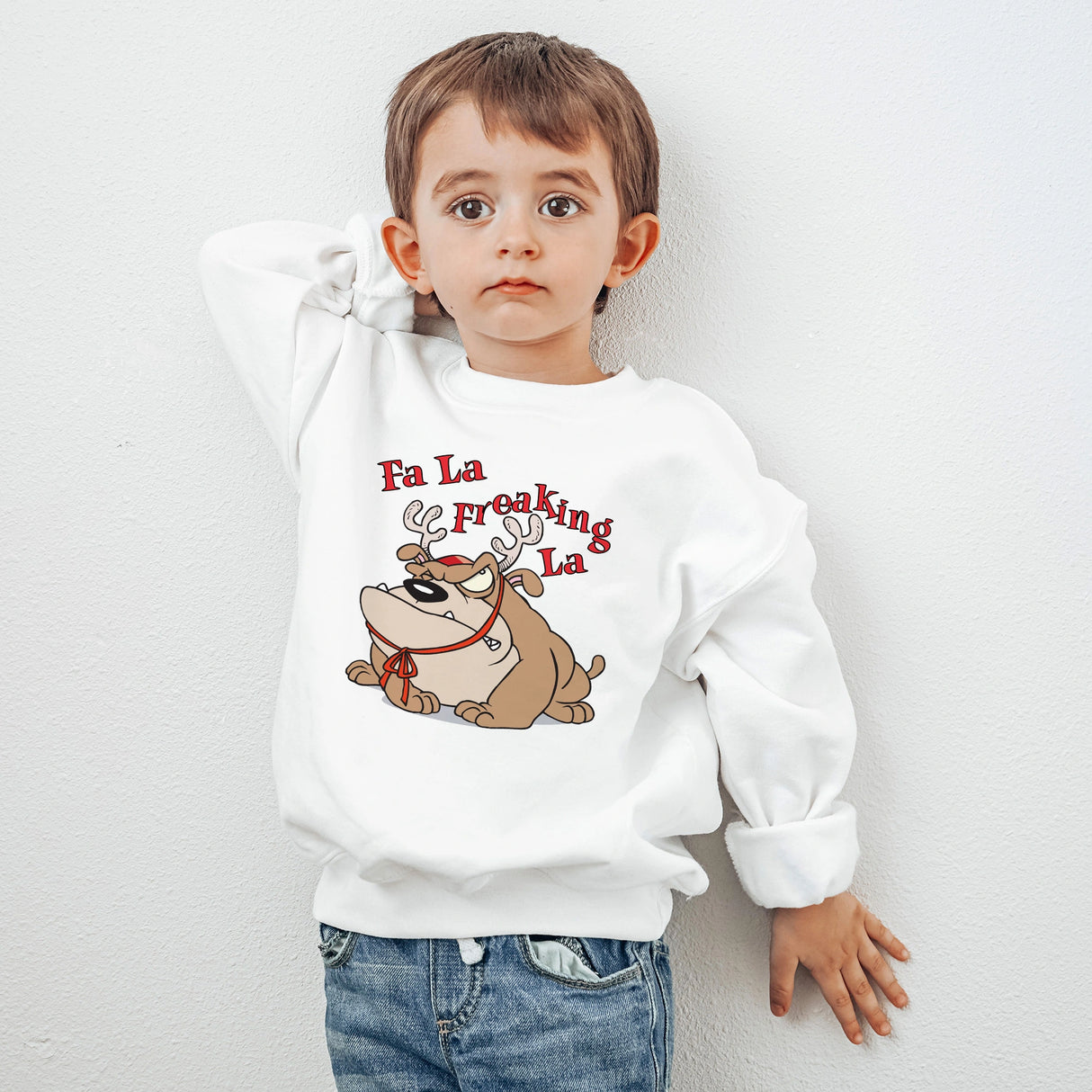 Fa La Freakin' La Sweatshirt - Petite & Sassy Designs