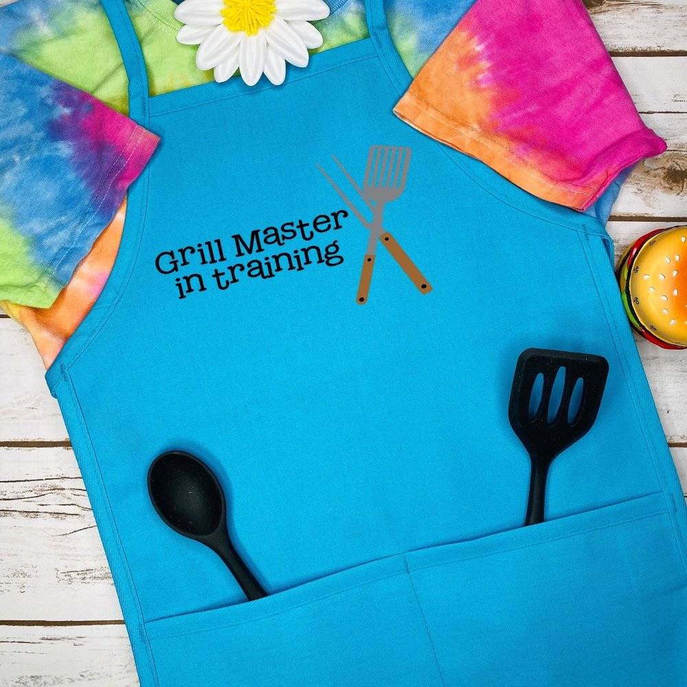 Kids Grill Master Apron - Petite & Sassy Designs