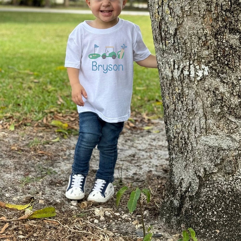 Boys Golf Trio T-shirt - Petite & Sassy Designs