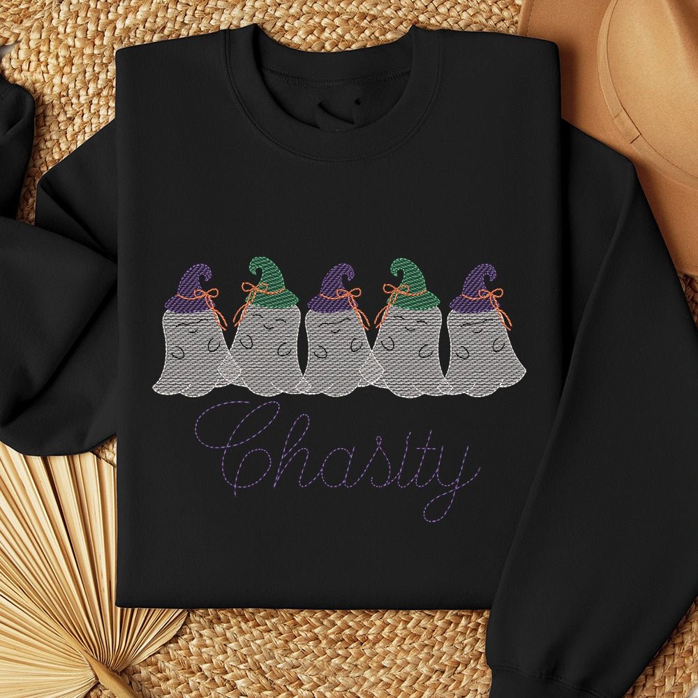 Happy Ghost Line - Petite & Sassy Designs
