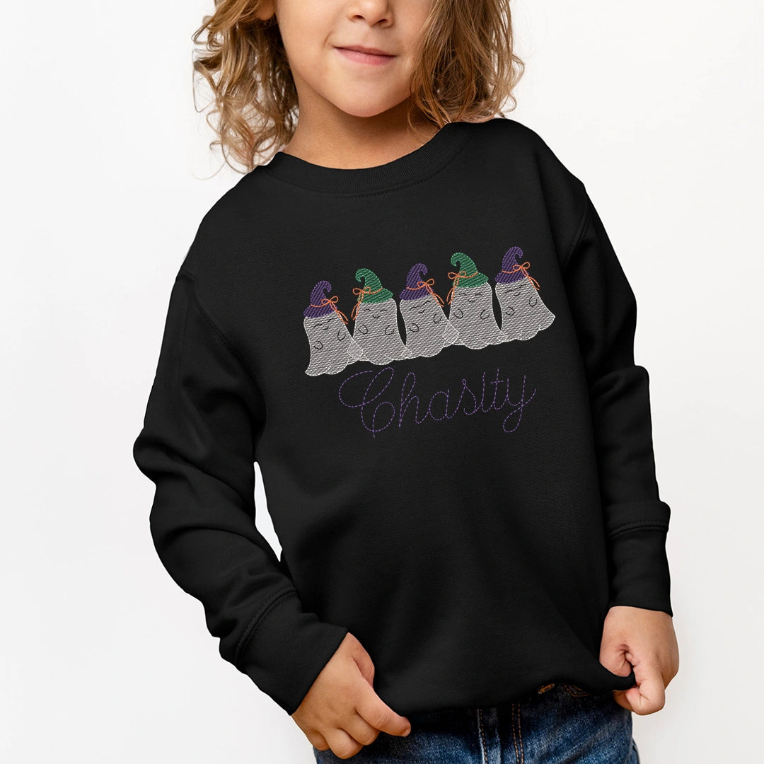 Happy Ghost Line - Petite & Sassy Designs