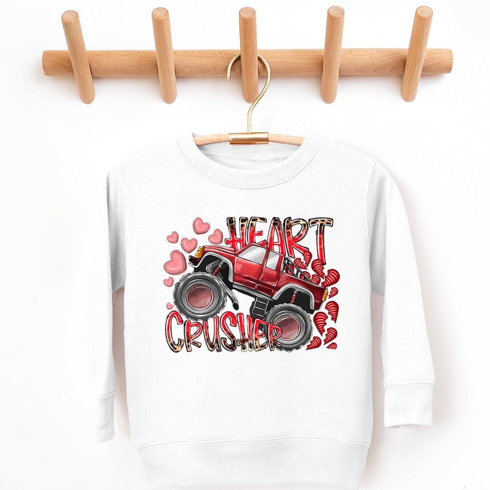 Heart Crusher Sweatshirt - Petite & Sassy Designs