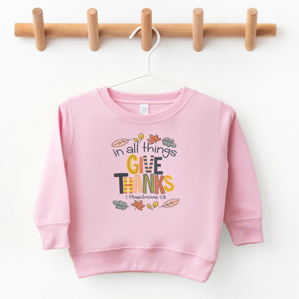 In All Things Give Thanks Sweatshirt - Petite & Sassy Designs