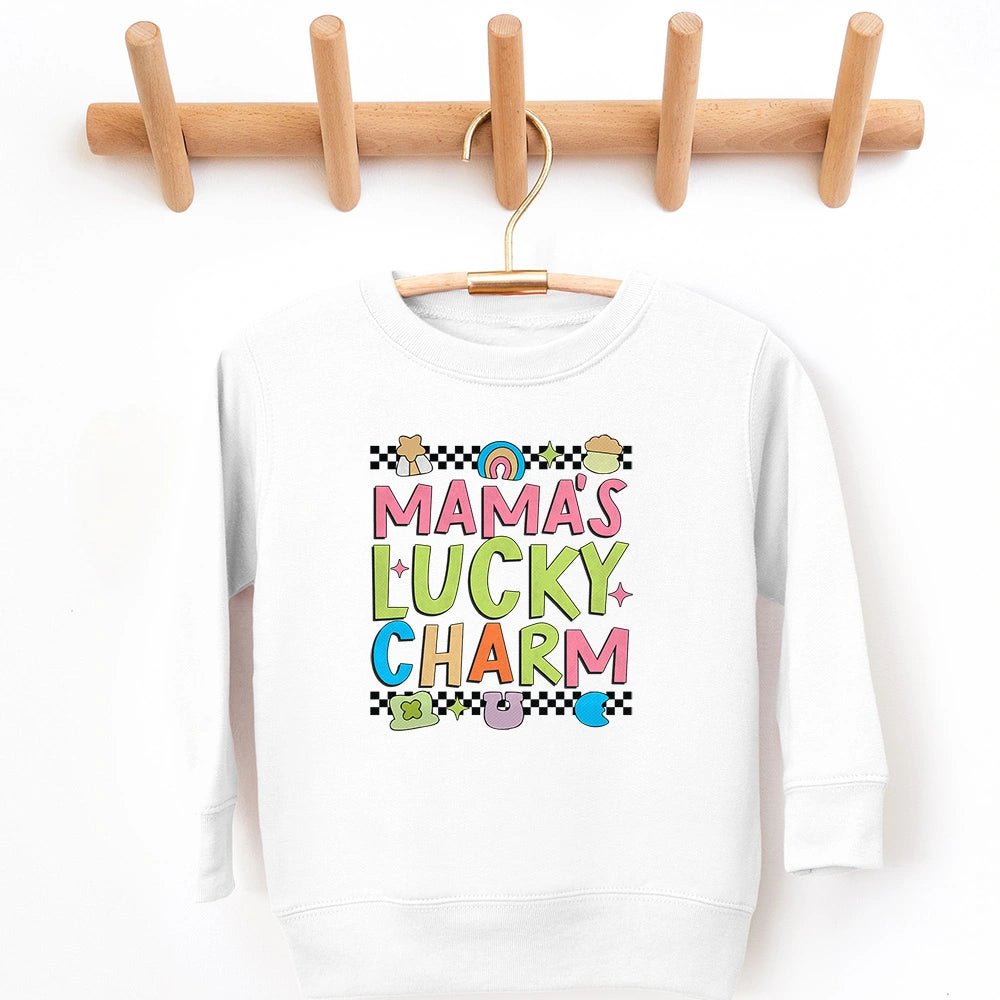 Mama's Lucky Charm Sweatshirt - Petite & Sassy Designs
