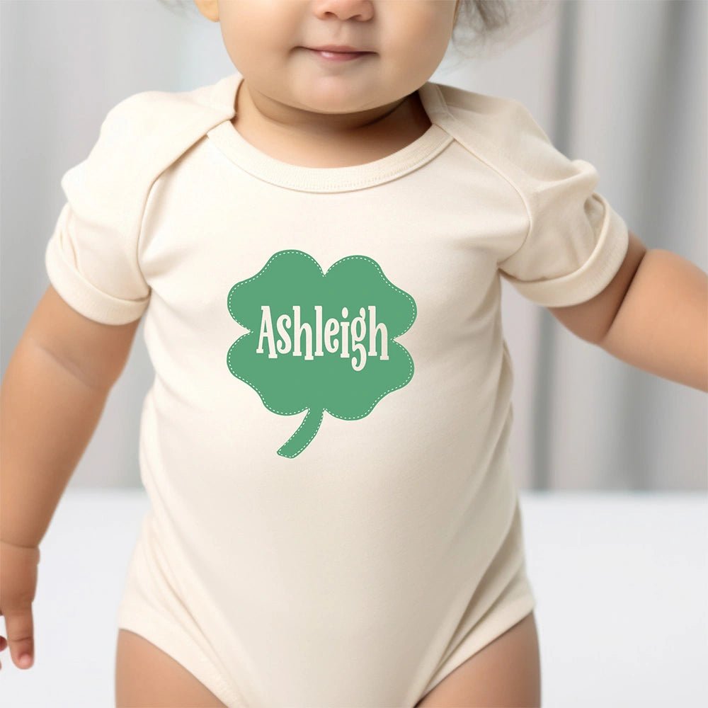 Name Clover Infant Bodysuit - Petite & Sassy Designs