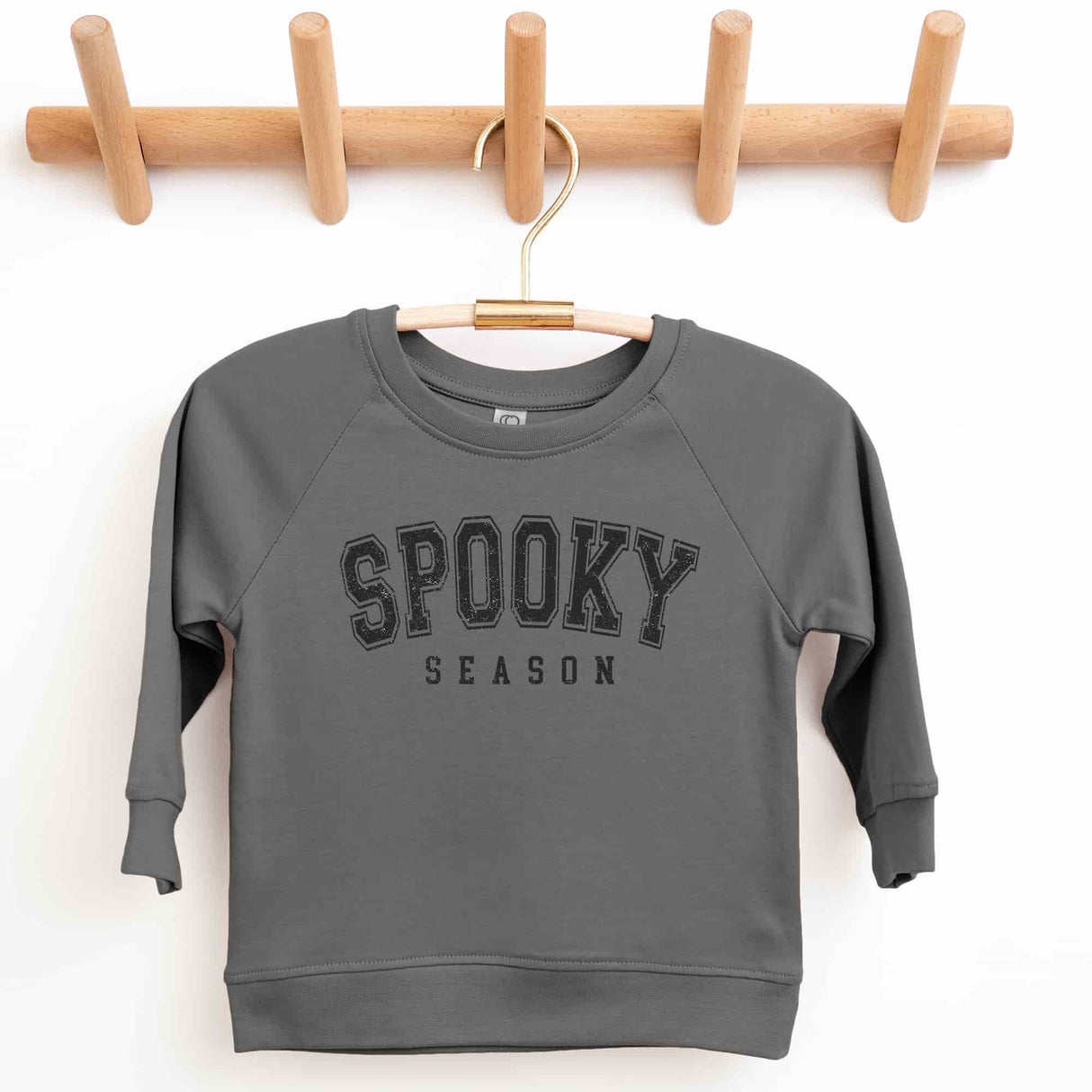 Spooky Season Organic Cotton Lightweight Crewneck Pullover - Petite & Sassy Designs