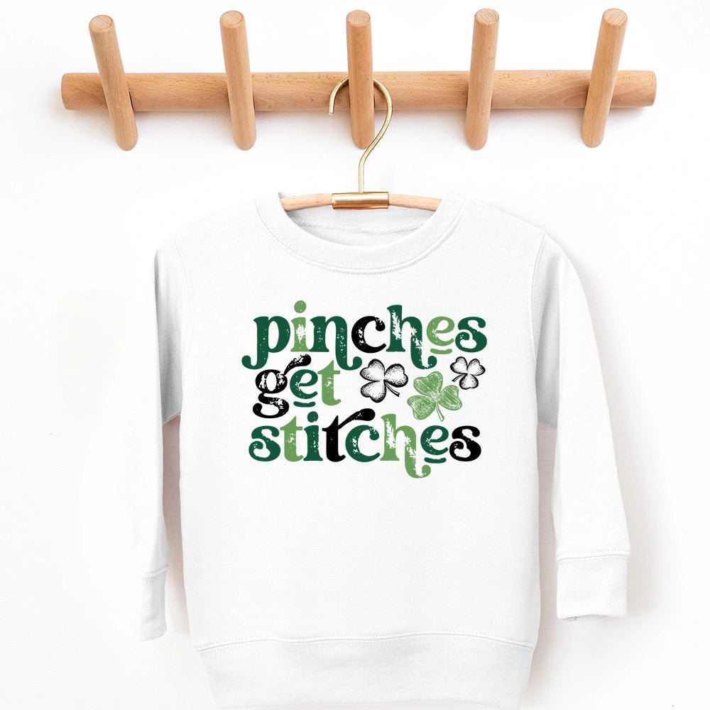 Pinches Get Stitches Sweatshirt - Petite & Sassy Designs