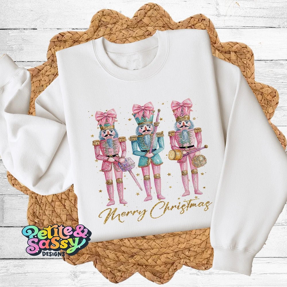 Pink Nutcracker Sweatshirt - Petite & Sassy Designs
