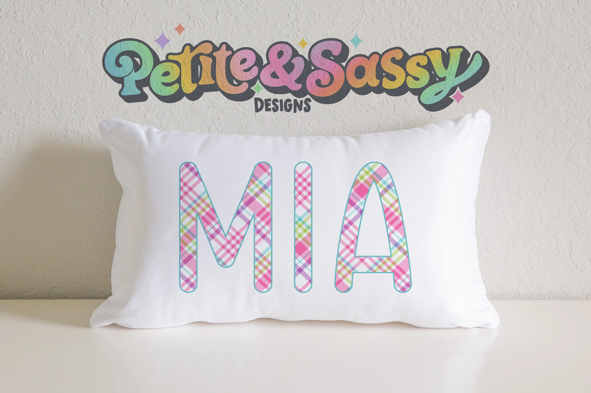 Personalized Pillow Case - Petite & Sassy Designs