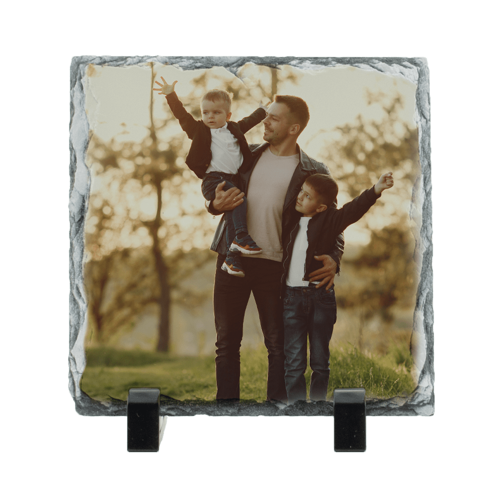 Custom 7.5" x 7.5" Photo Slate - Petite & Sassy Designs