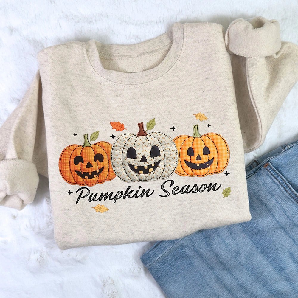 Pumpkin Season Sweatshirt - Petite & Sassy Designs