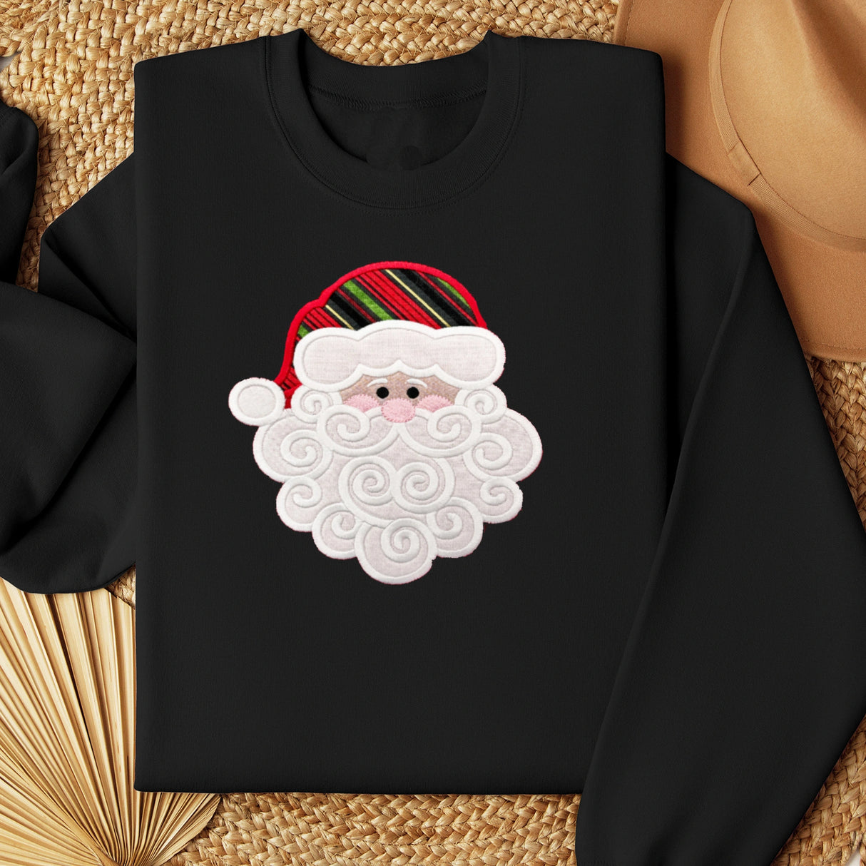 Christmas Santa Sweatshirt - Petite & Sassy Designs