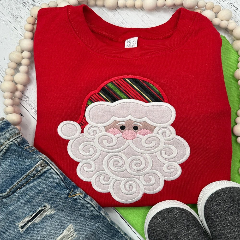 Christmas Santa Sweatshirt - Petite & Sassy Designs