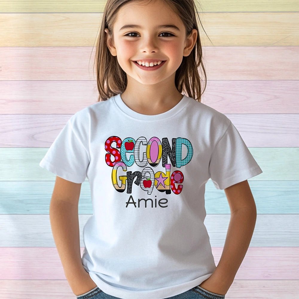 Second Grade Back to School Shirt - Petite & Sassy Designs