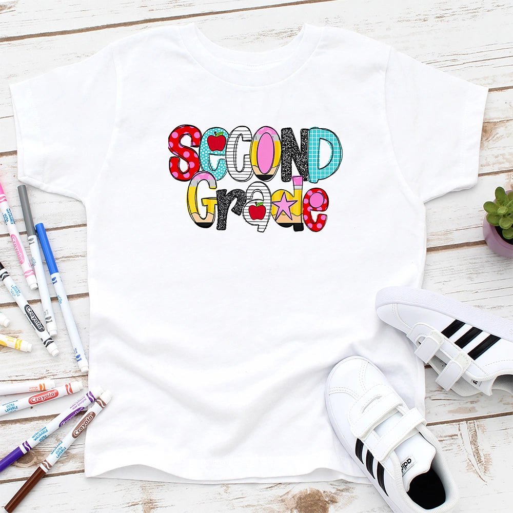 Second Grade Back to School Shirt - Petite & Sassy Designs