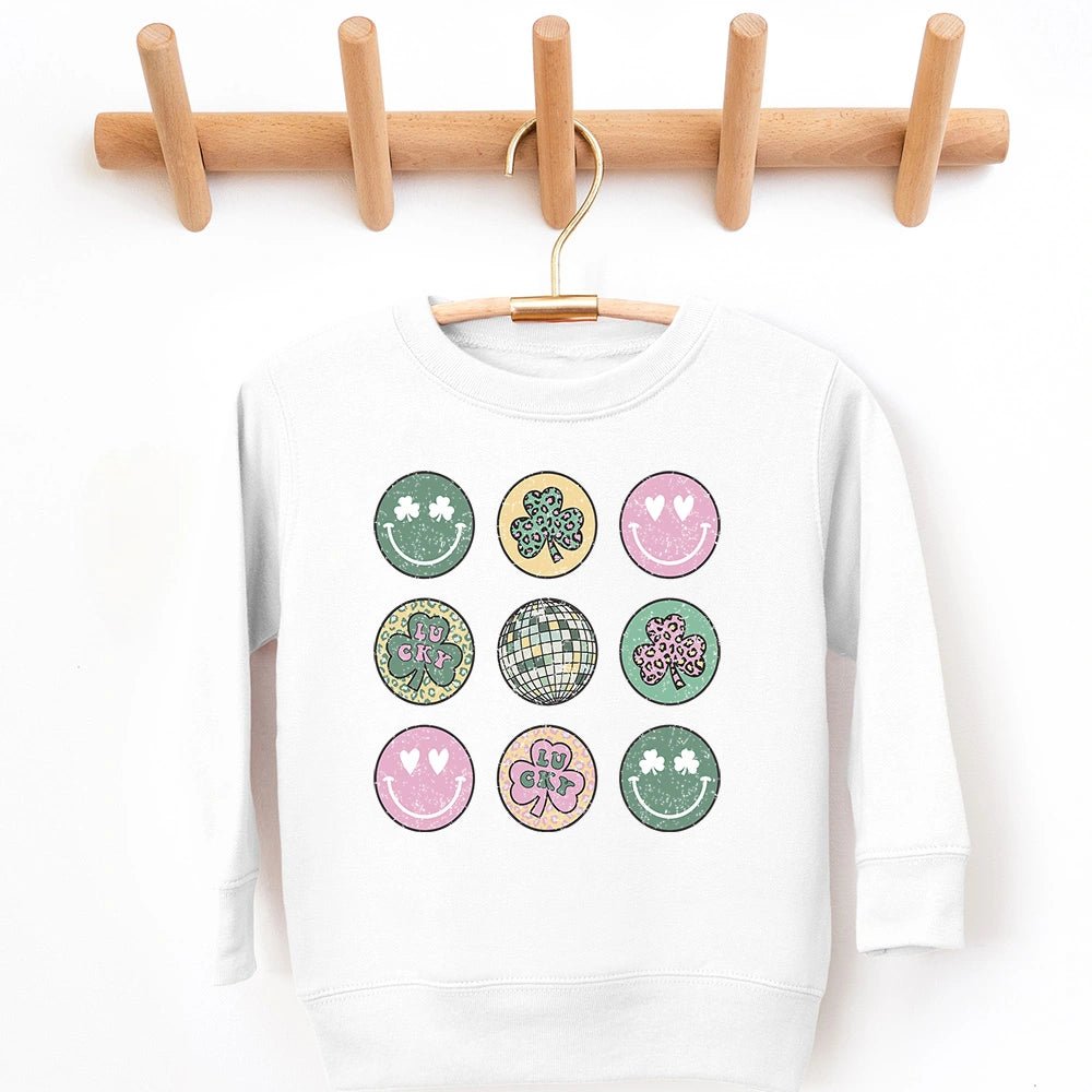 Shamrock Collage Sweatshirt - Petite & Sassy Designs