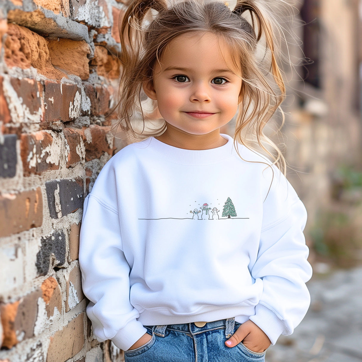 Snowman Family Sweatshirt - Petite & Sassy Designs