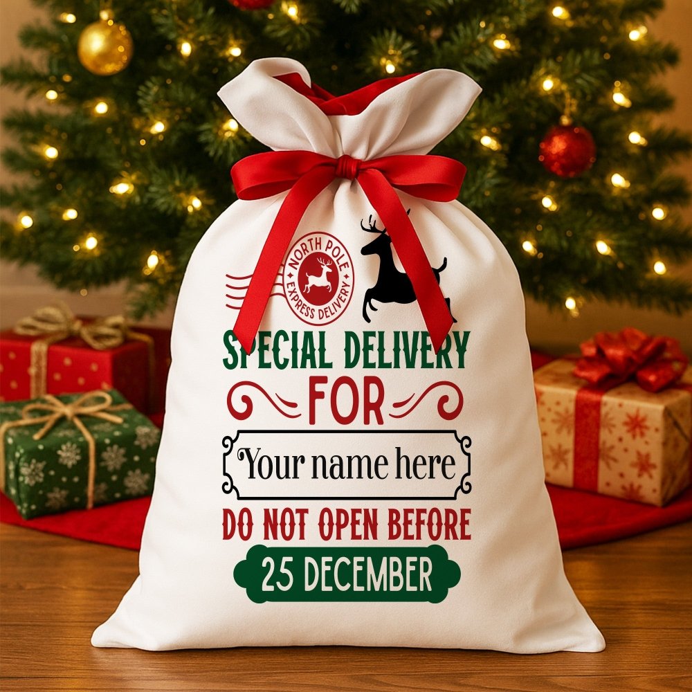 Personalized Special Delivery Gift Bag - Petite & Sassy Designs