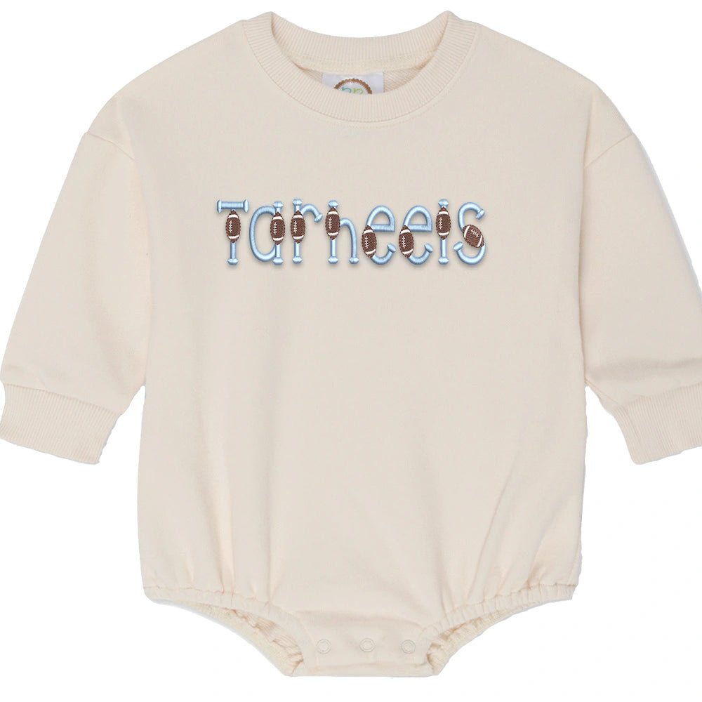 NC Tarheels Sweatshirt Bubble - Petite & Sassy Designs