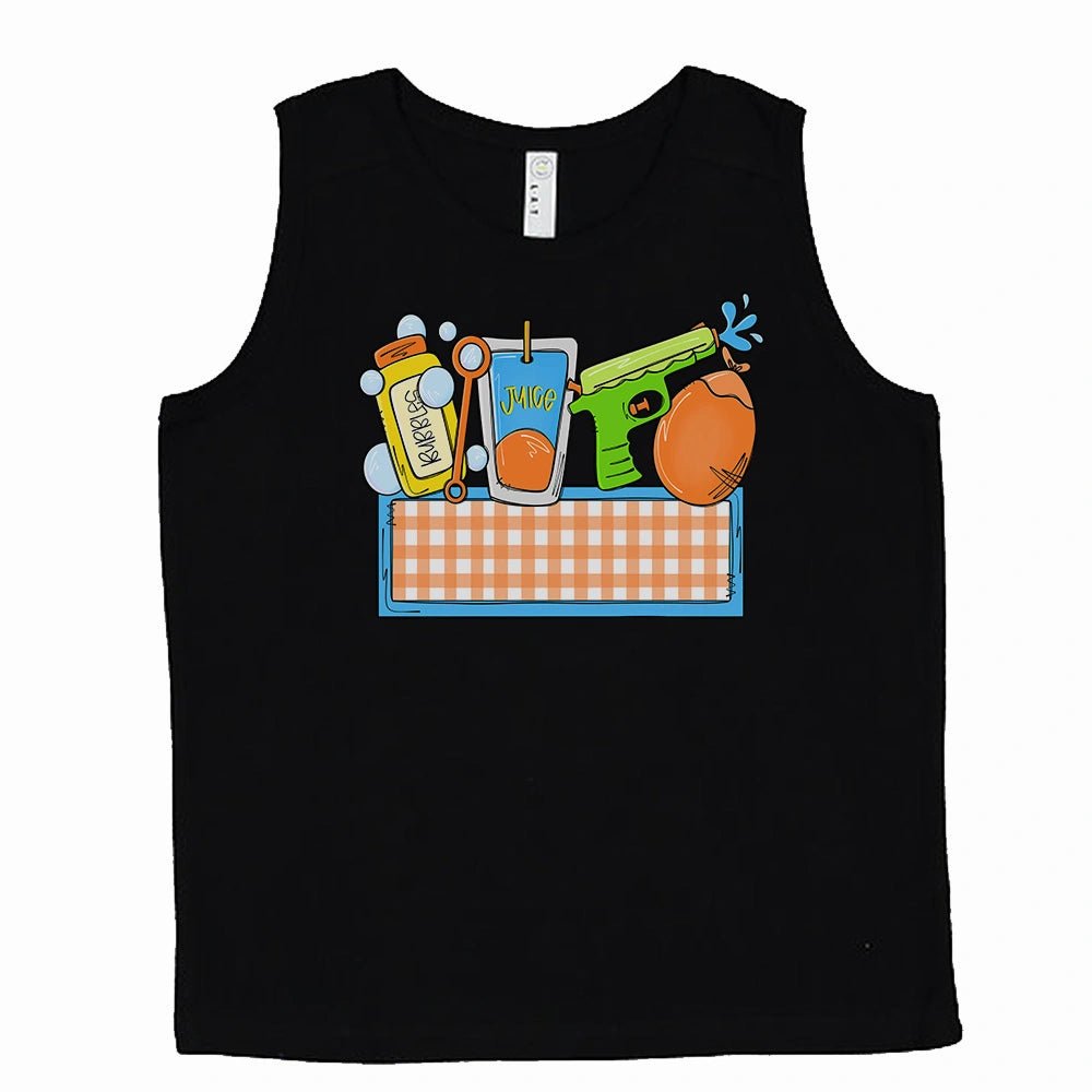 Personalized Boys Summer Fun Tank Top - Petite & Sassy Designs