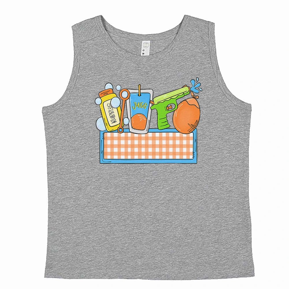 Personalized Boys Summer Fun Tank Top - Petite & Sassy Designs