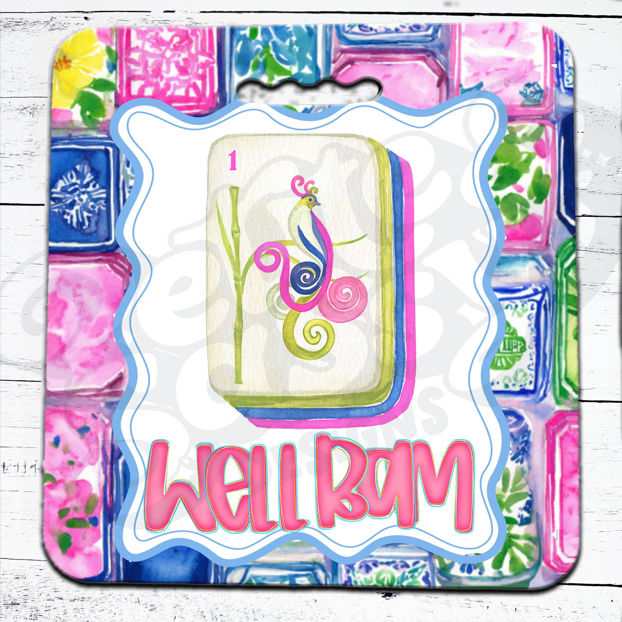 Funny Mahjong Seat Cushion | Comfort for Long Mahjong Marathons