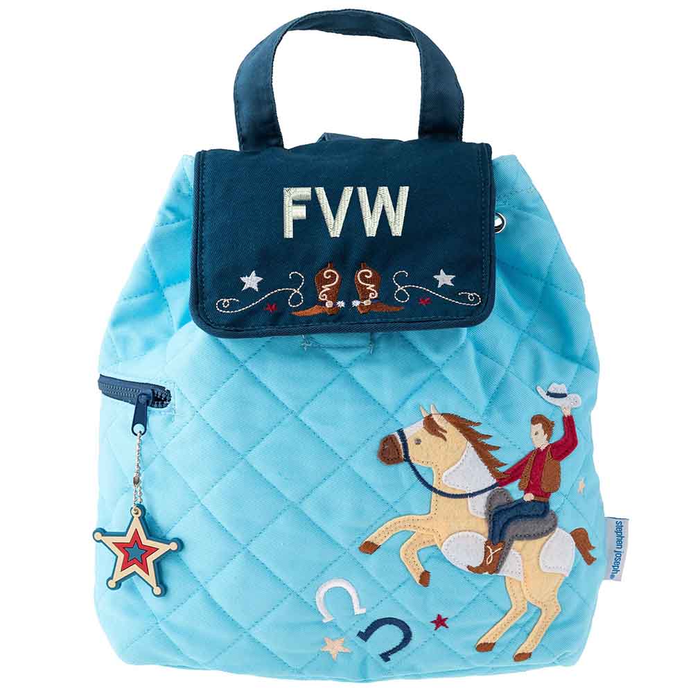 Western Quilted Backpack - Petite & Sassy Designs