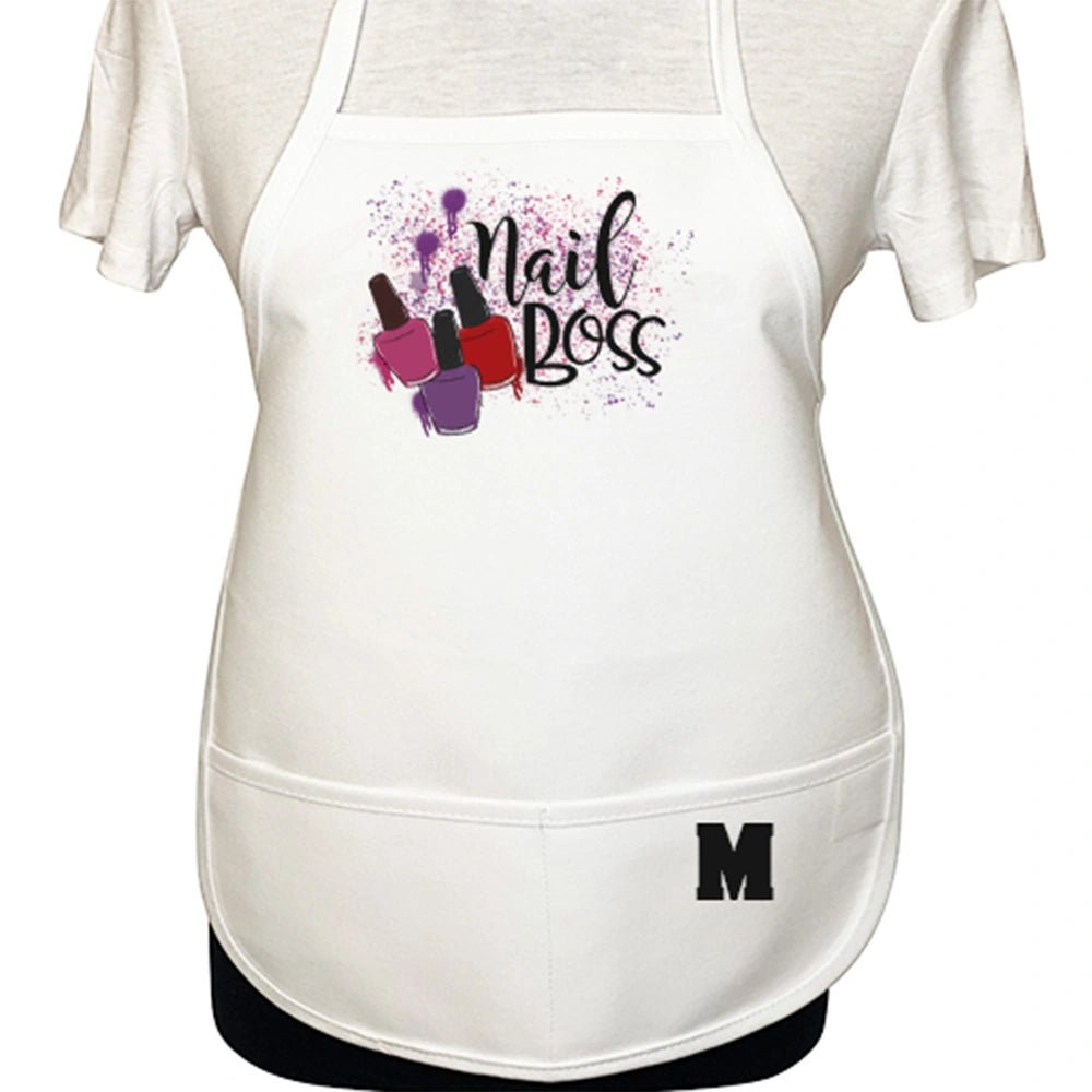 Personalized Nail Boss Kids Apron - Petite & Sassy Designs