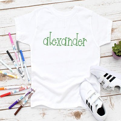 Personalized Name Back to School Shirt - Petite & Sassy Designs