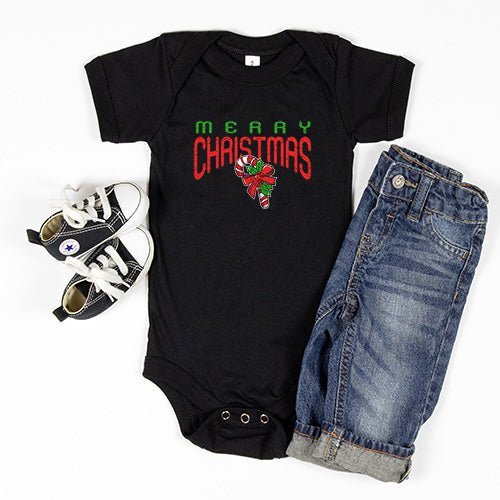 Merry Christmas Bodysuit - Petite & Sassy Designs