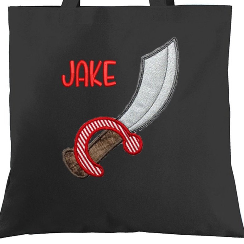 Appliqué Pirate Sword Sweatshirt - Petite & Sassy Designs