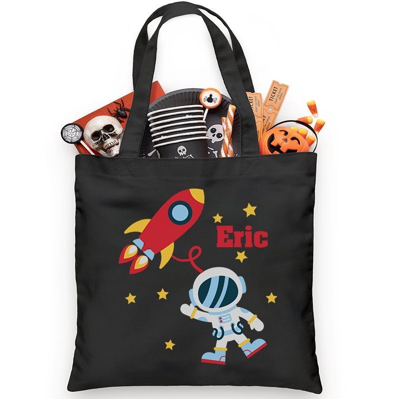 Space astronaut Trick or Treat Bag - Petite & Sassy Designs