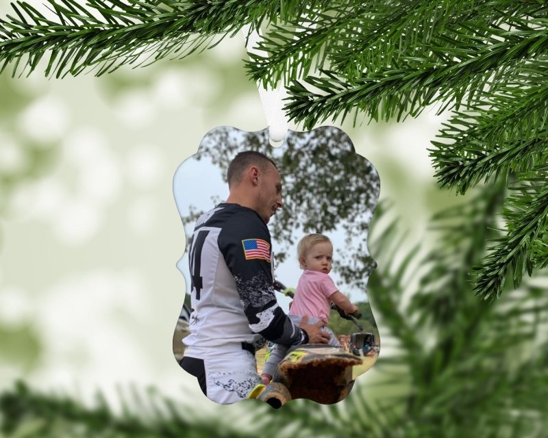 Custom Christmas Ornament - Petite & Sassy Designs